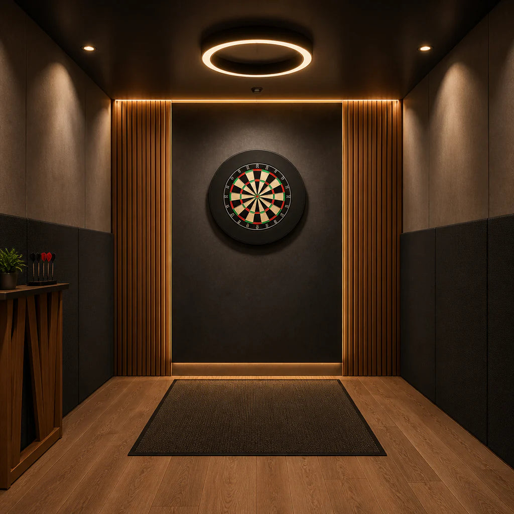 Comment aménager une salle de jeux de fléchettes dans son salon