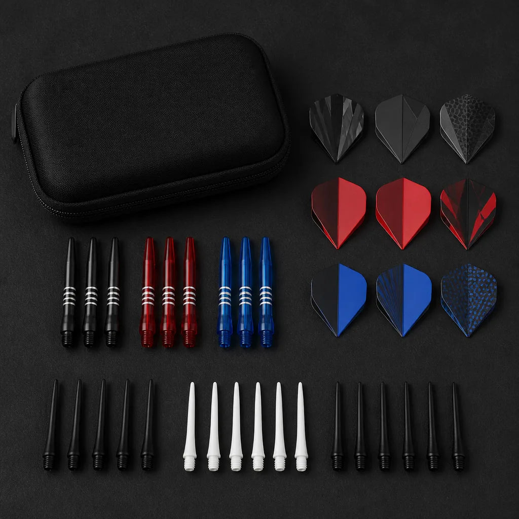 accessoires-flechette-pointes-vols-tiges-set