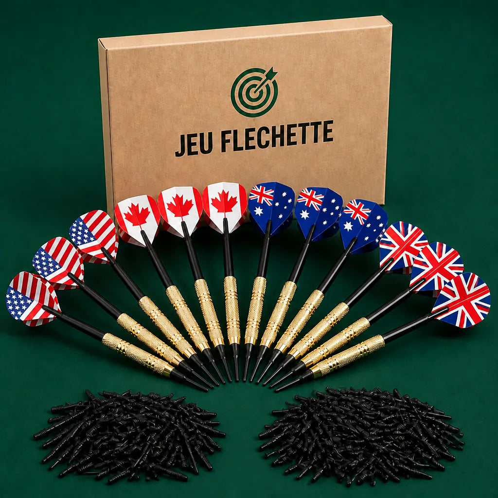 Fléchettes En Plastique