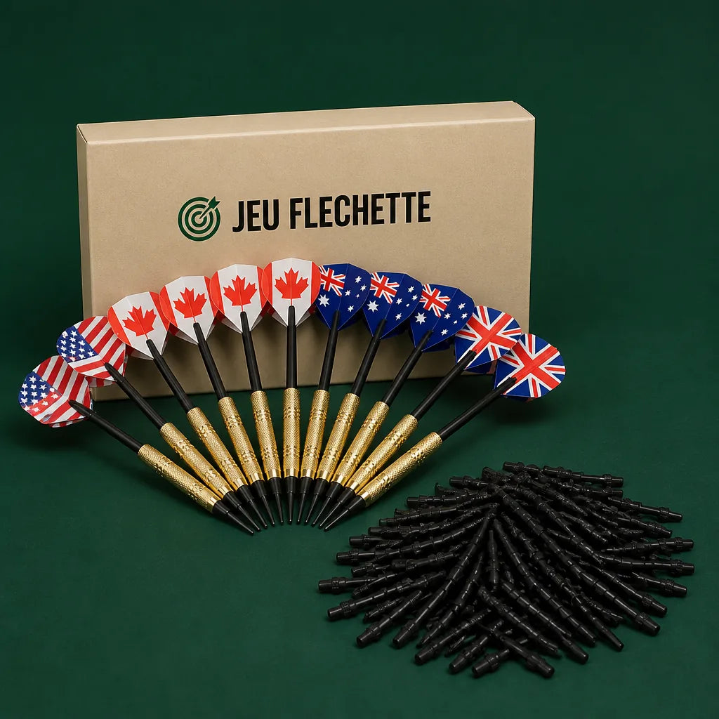Fléchettes Pointe Plastique