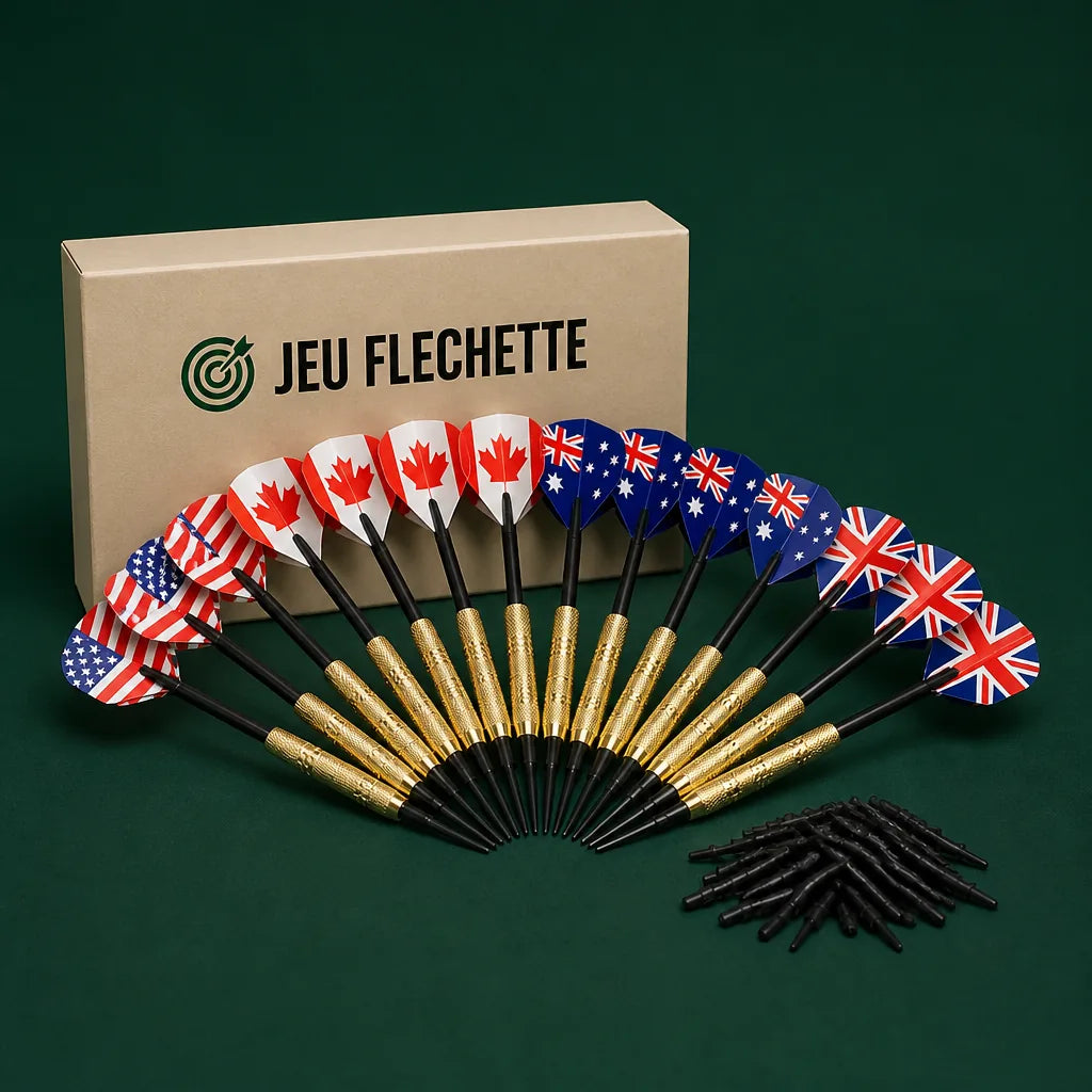 Fléchettes Pointe Plastique