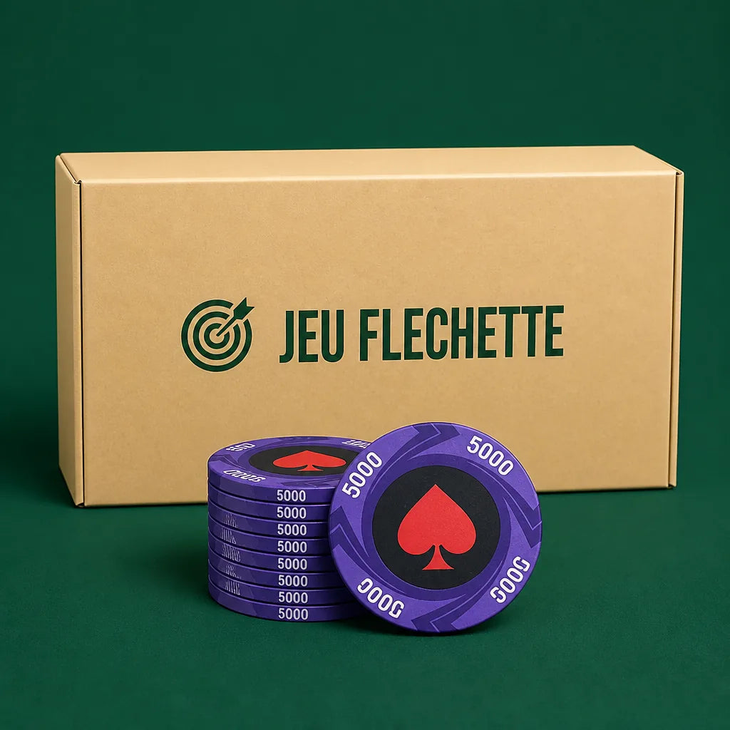 Jeton De Poker Ceramique