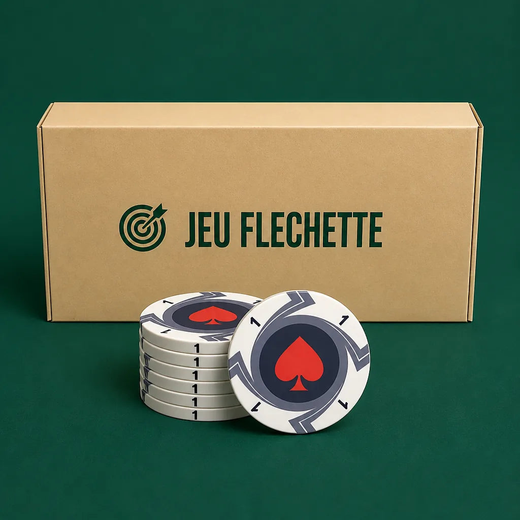 Jeton De Poker Ceramique