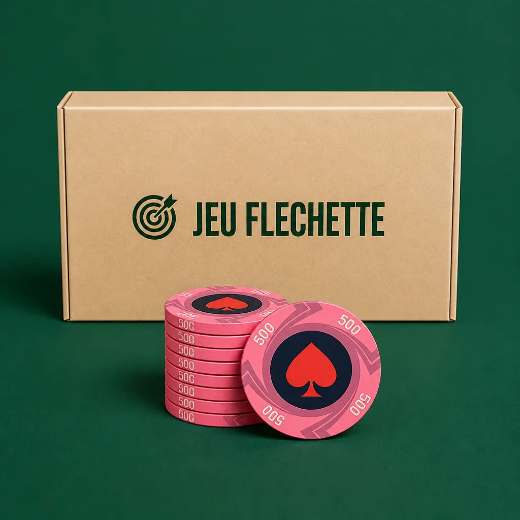 Jeton De Poker Ceramique