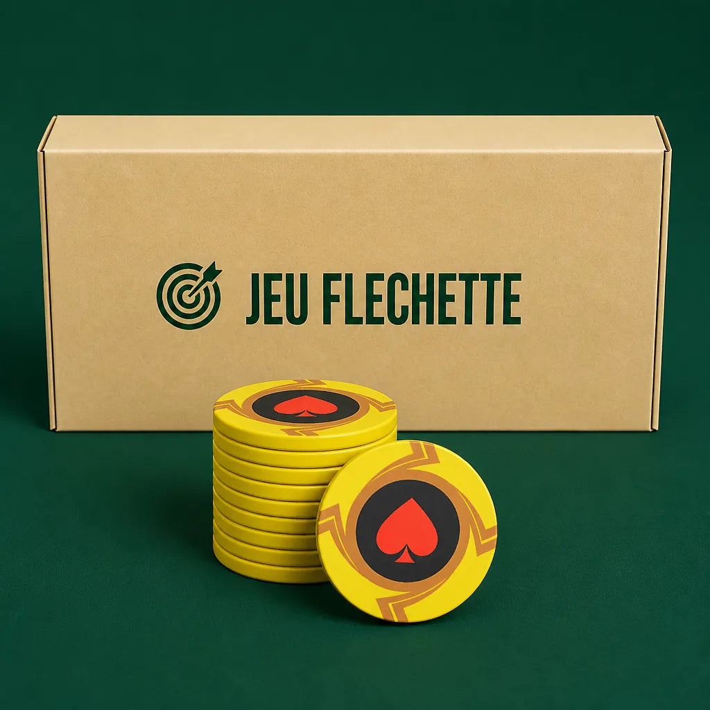 Jeton De Poker Ceramique