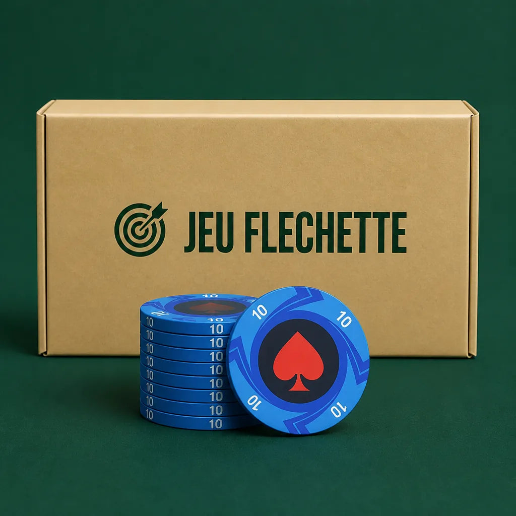 Jeton De Poker Ceramique