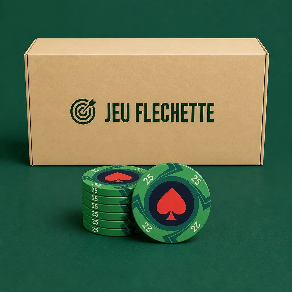 Jeton De Poker Ceramique