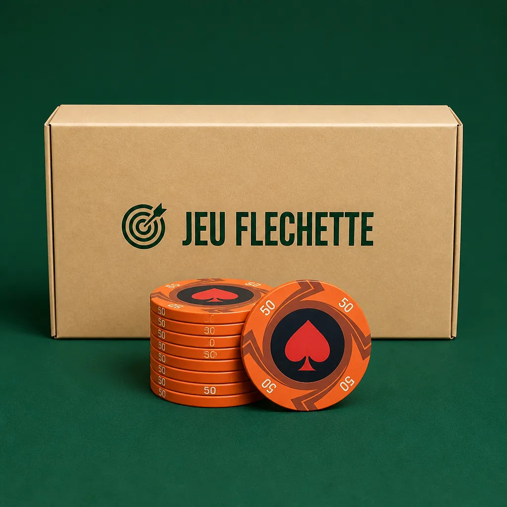 Jeton De Poker Ceramique