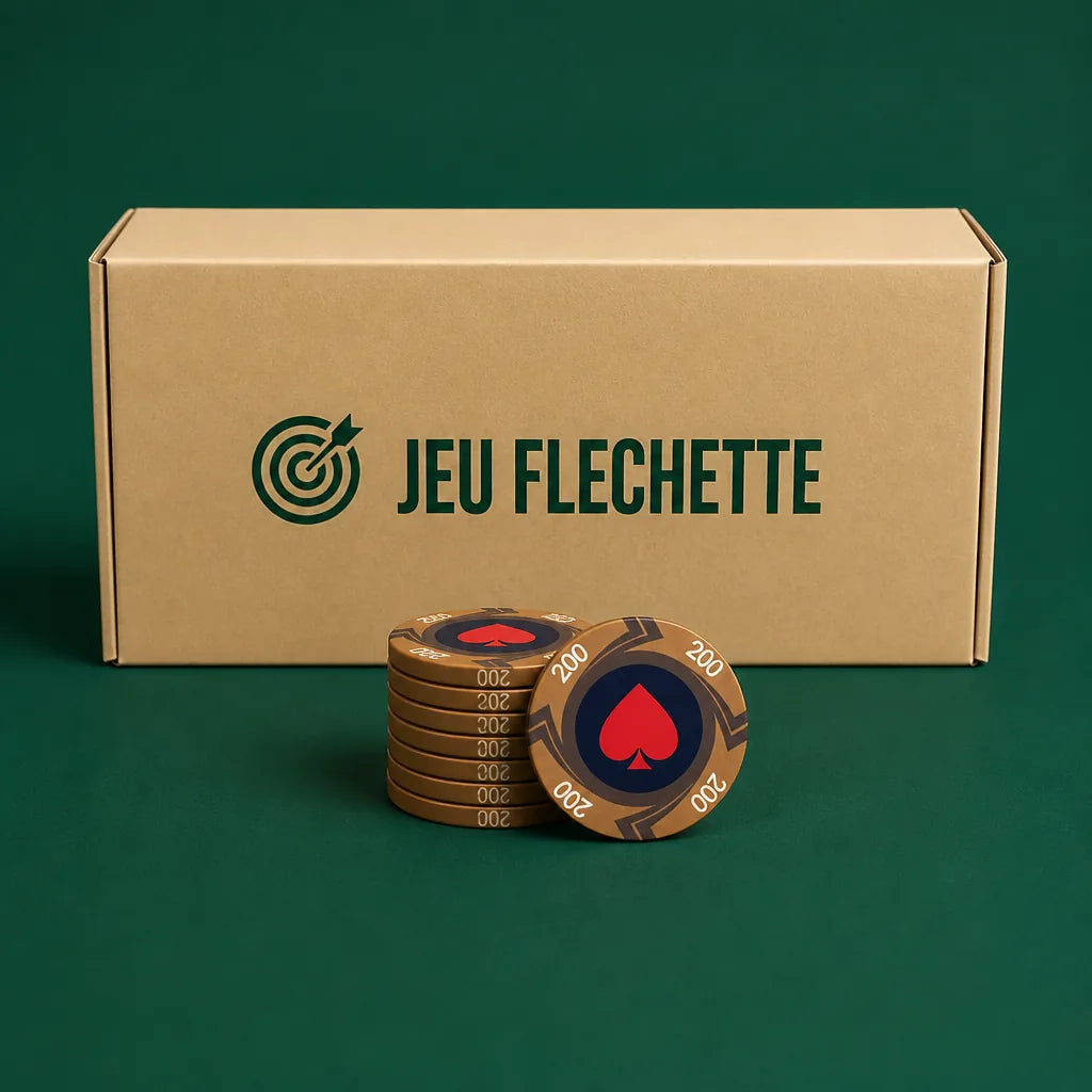 Jeton De Poker Ceramique