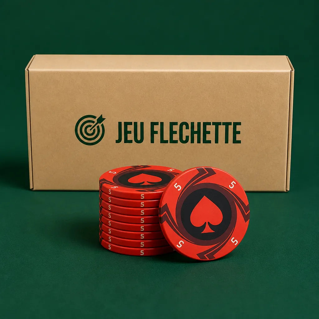 Jeton De Poker Ceramique