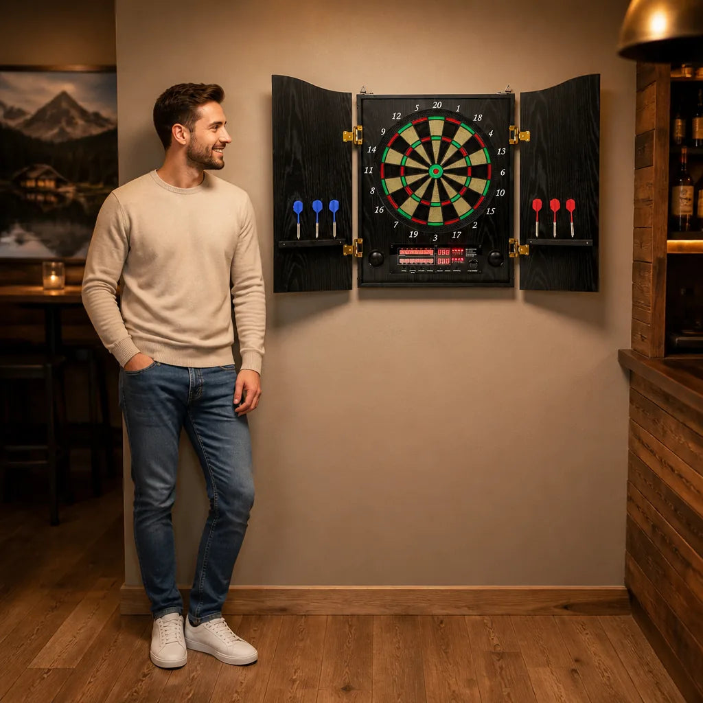 jeux-de-flechette-electronique-en-bois
