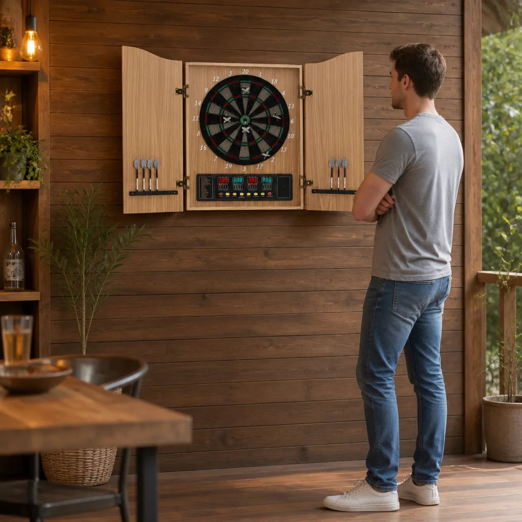 jeux-de-flechettes-electronique-avec-armoire